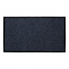 Коврик влаговпитывающий,ребристый Стандарт (серый) 40x60 см