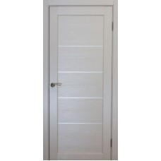 Дверное полотно остекленное Легро (700x2000) ПВХ (Дуб молочный)
