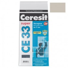 Затирка Ceresit CE 33/2 серая (2,0кг)