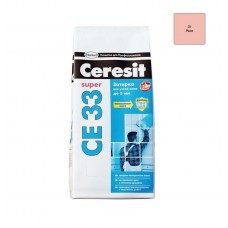 Затирка Ceresit CE 33/2 роса (2,0кг)