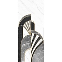 Декор Gracia Ceramica Noir white 01 250х600
